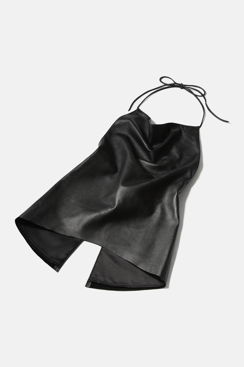 Leather Halter Top