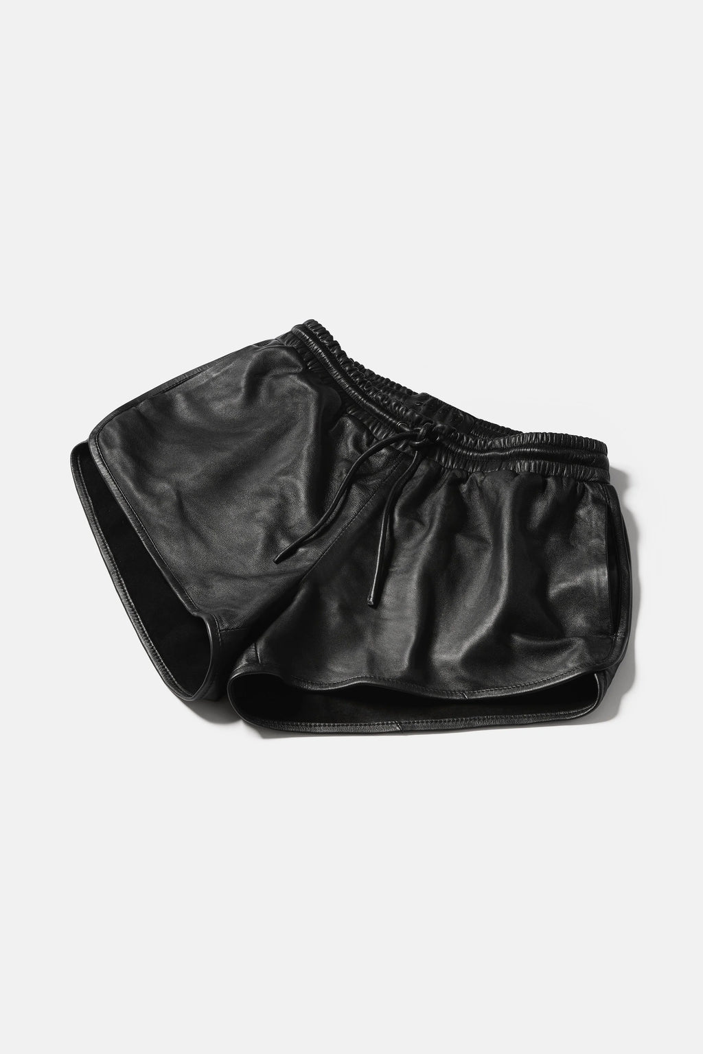 Becoming: Leather Sprint Shorts