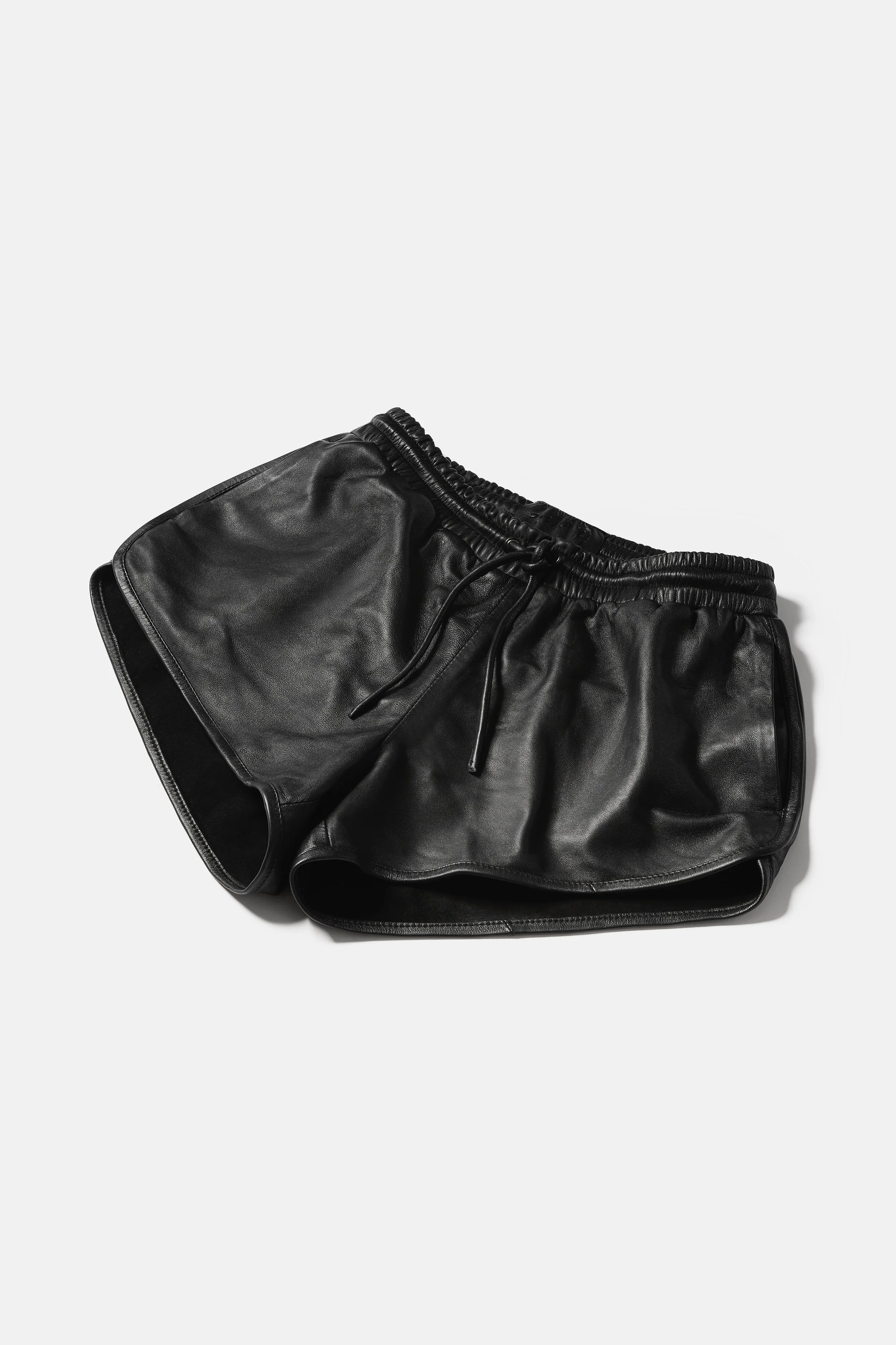 Becoming: Leather Sprint Shorts