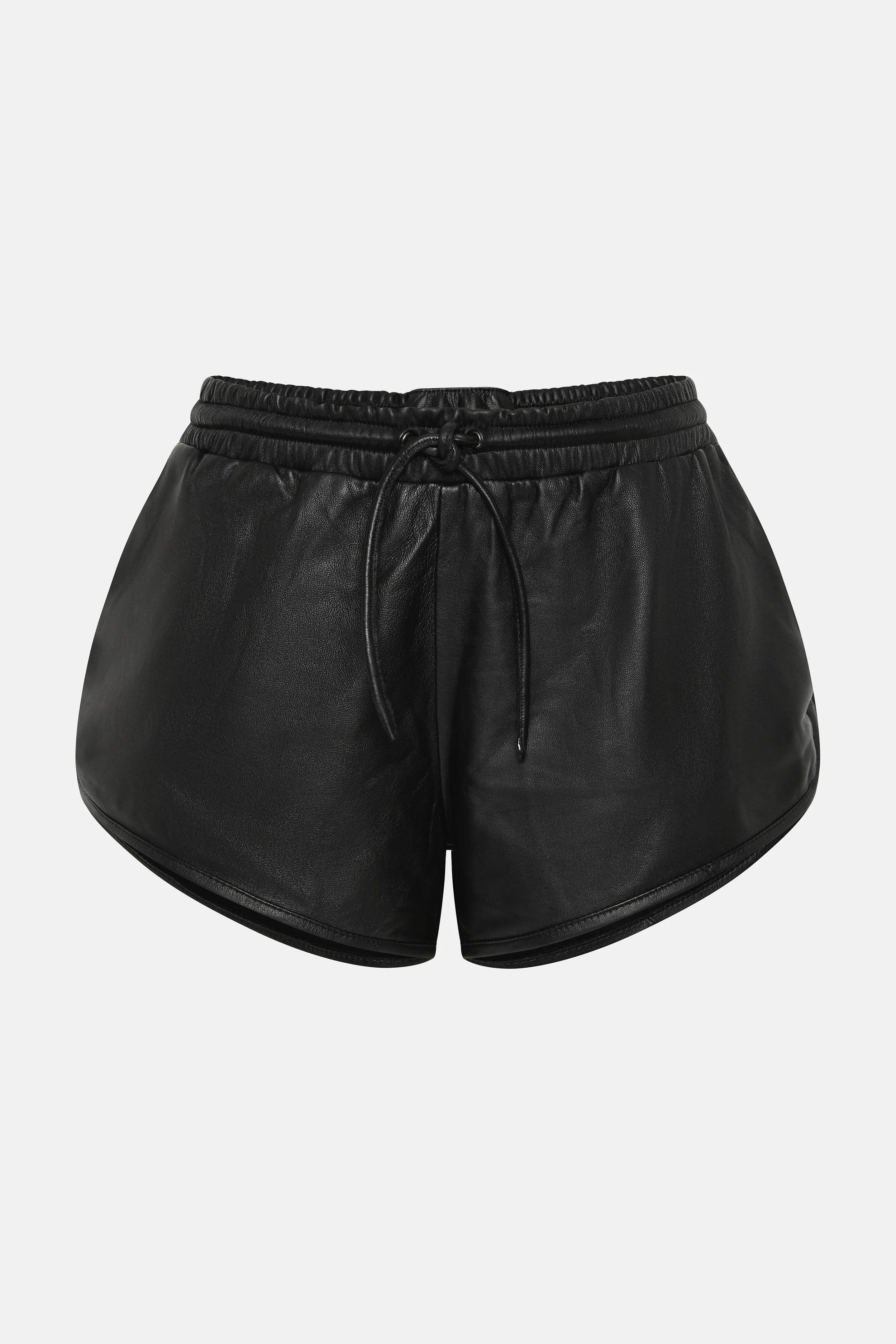 Becoming: Leather Sprint Shorts