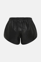 Becoming: Leather Sprint Shorts