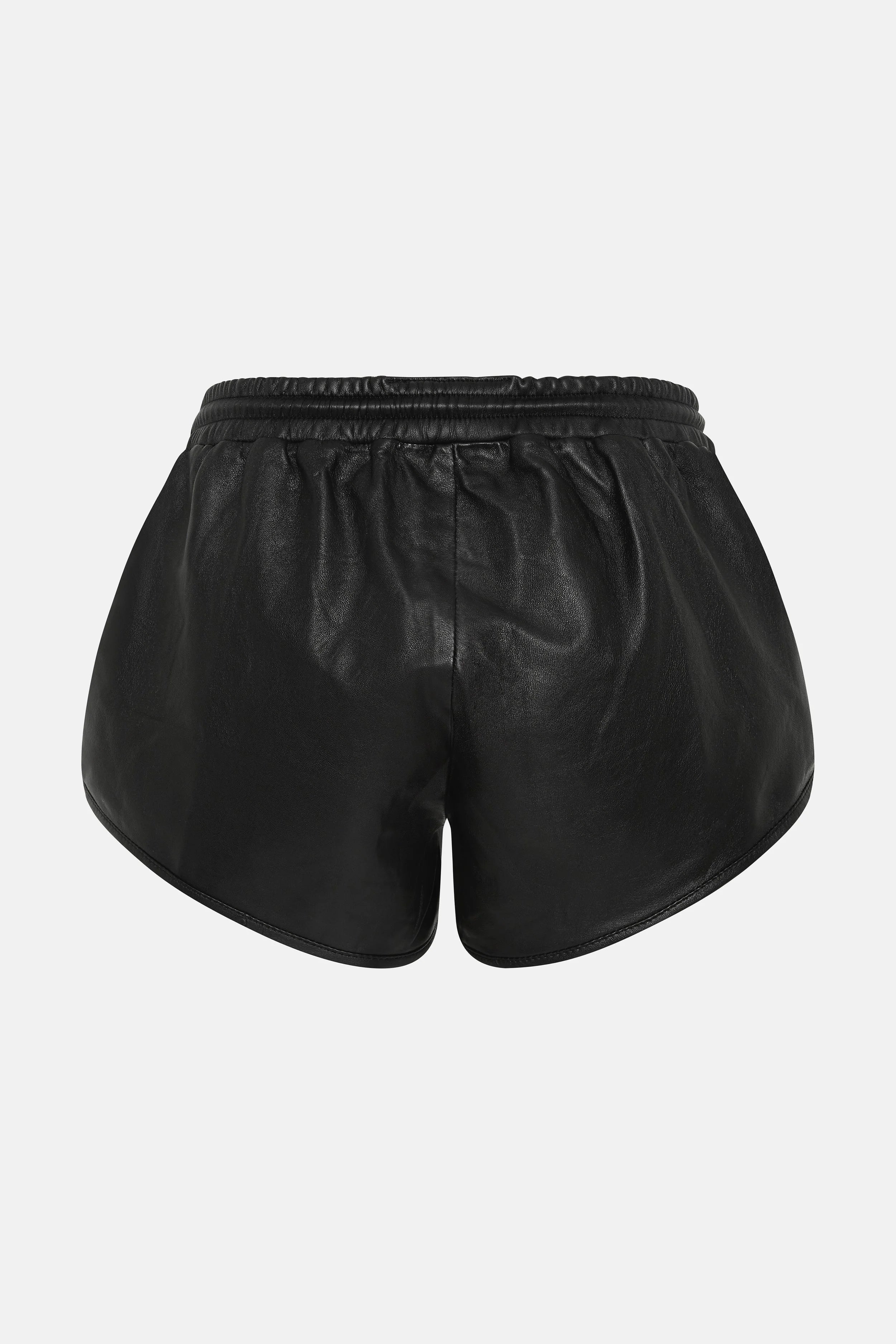Becoming: Leather Sprint Shorts