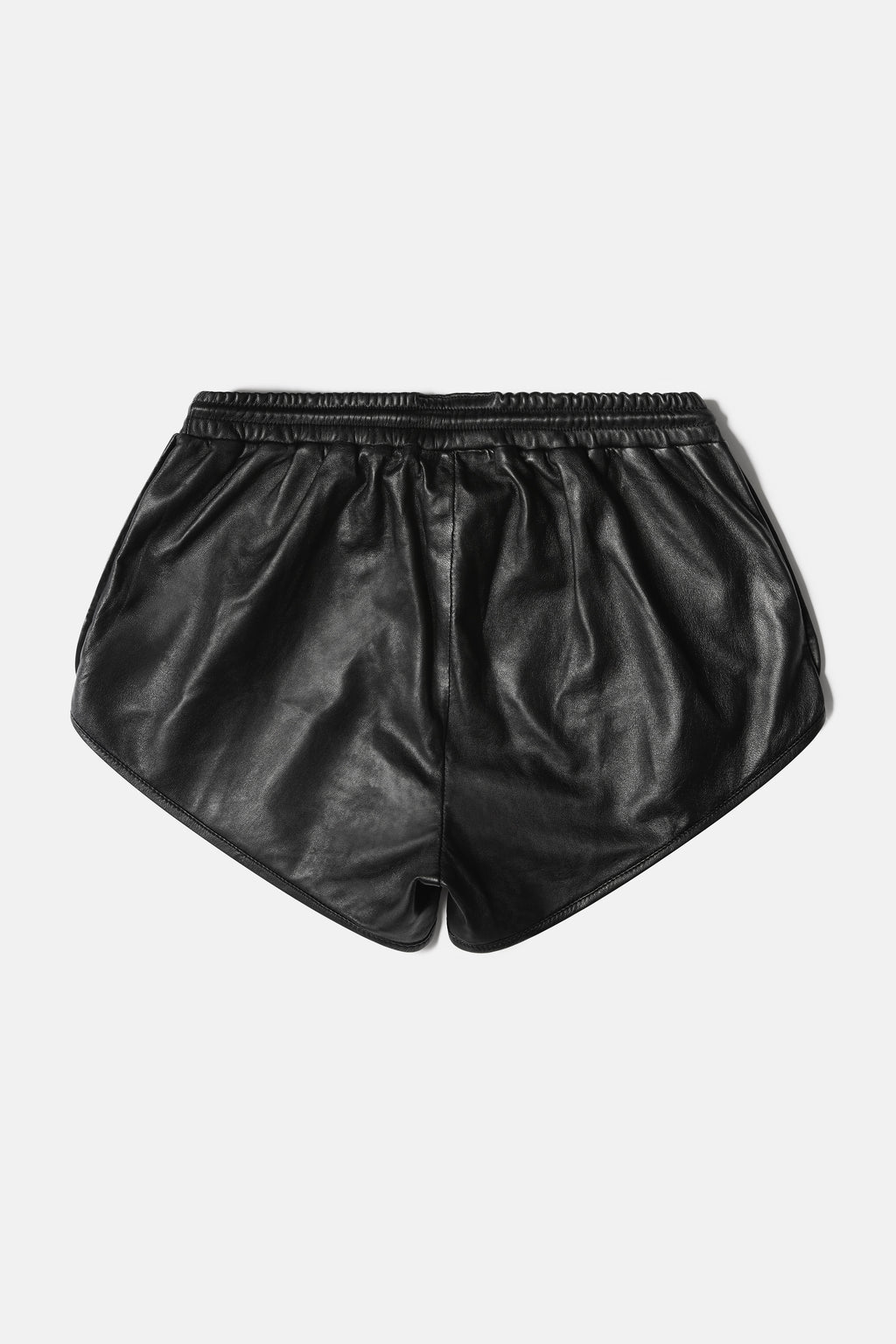 Leather Sprint Shorts