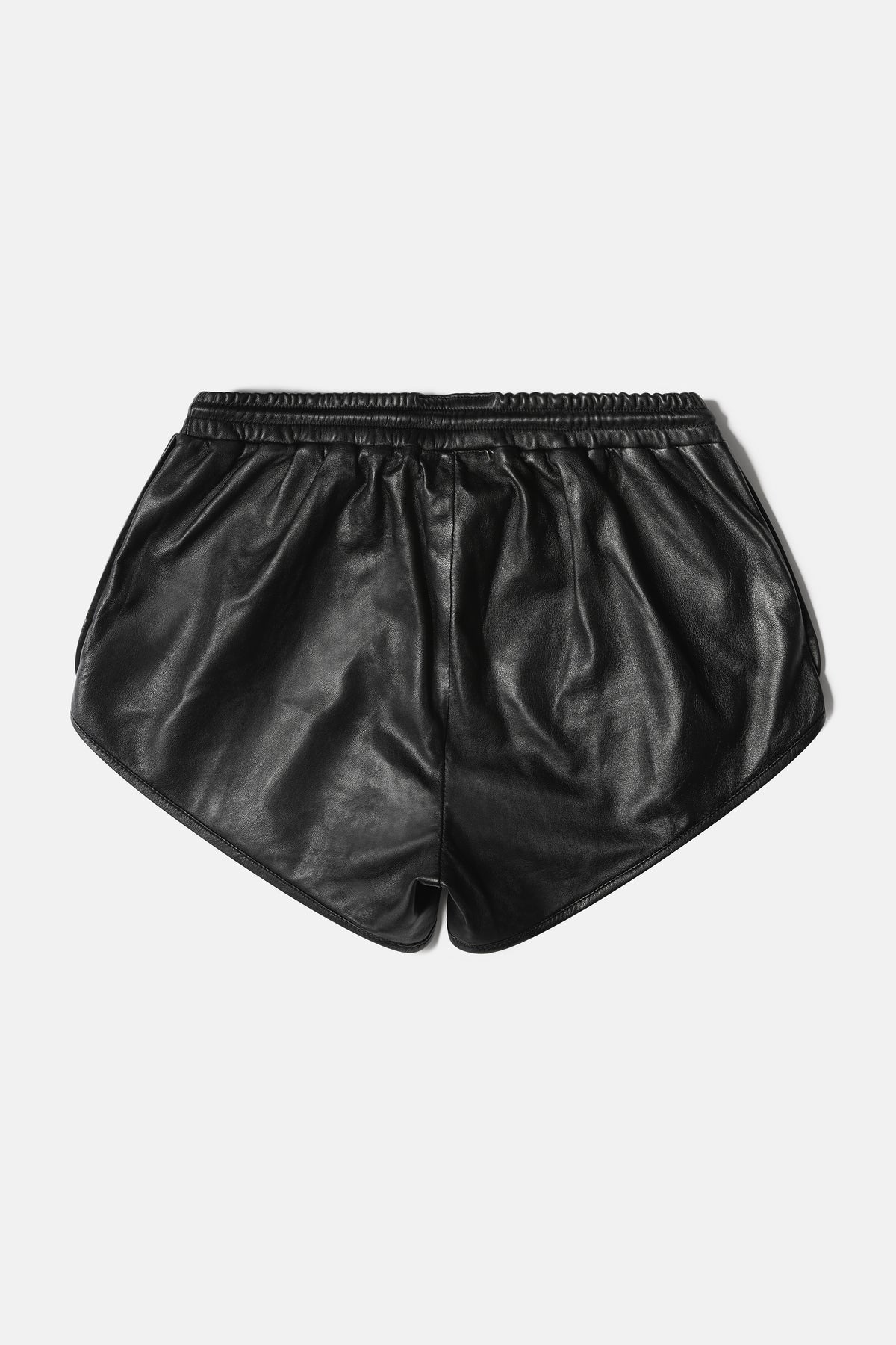 Leather Sprint Shorts